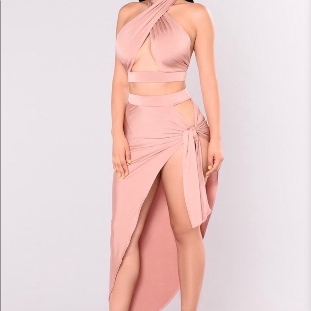 Egyptian two piece rose gold